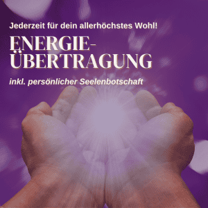 Energieübertragung plus Botschaft