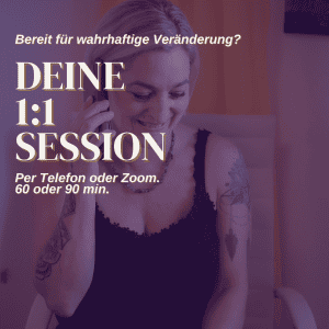 Deine 1:1 Session per Telefon oder Zoom